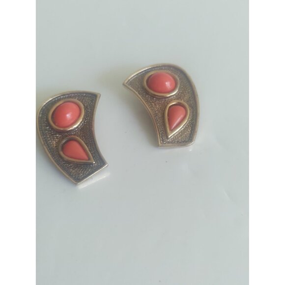Vintage Dafri Canada Clip on earrings 1940-1950 - Picture 1 of 9